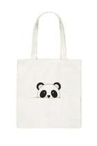 Forever21 Panda Face Tote Bag