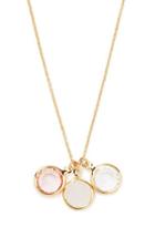 Forever21 Faux Gemstone Charm Necklace