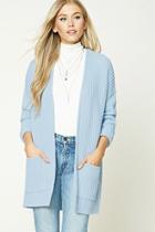 Forever21 Ribbed Knit Sweater Cardigan