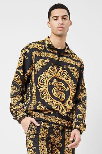 Forever21 Baroque Print Anorak