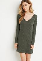 Forever21 Ribbed Sweater Dress