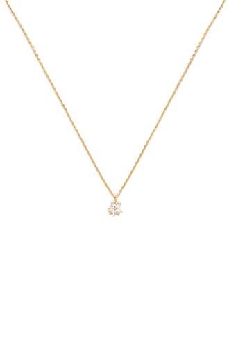 Forever21 Cubic Zirconia Star Charm Necklace