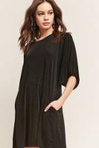 Forever21 Peasant-sleeve Knit Dress