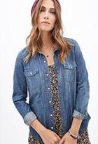 Forever21 Western Chambray Shirt