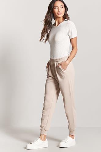 Forever21 Heathered Knit Joggers