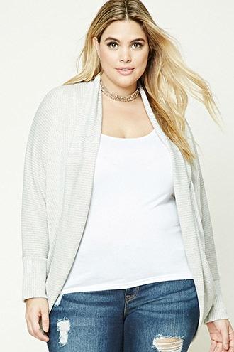 Forever21 Plus Size Marled Cardigan