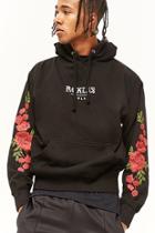 Forever21 Young & Reckless Floral Hoodie