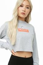 Forever21 Snoopy Graphic Crop Top