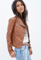 Forever21 Faux Leather Motor Jacket