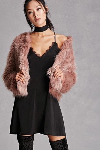 Forever21 Lush Satin Slip Dress