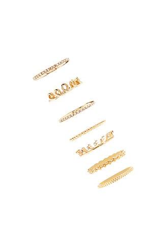 Forever21 Loop Accent Ring Set