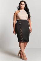 Forever21 Plus Size Chain Embellished Skirt