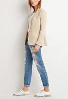 Love21 Single-button Knit Blazer