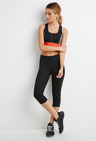 Forever21 Women's  Athletic Capri Leggings