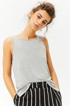 Forever21 Sleeveless Cutout Twist-back Top