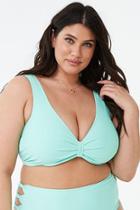Forever21 Plus Size Bow-front Bikini Top