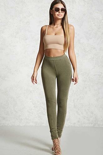Forever21 French Terry Knit Leggings