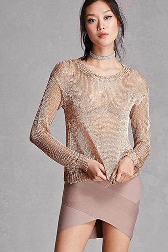 Forever21 Pixie And Diamond Chainmail Top