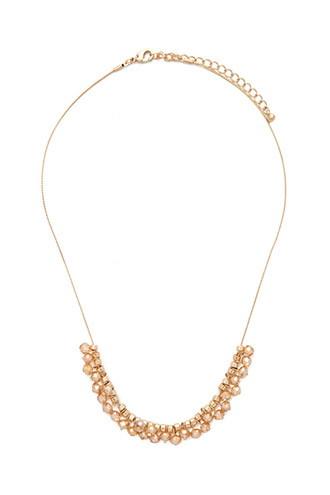 Forever21 Beaded Charm Necklace