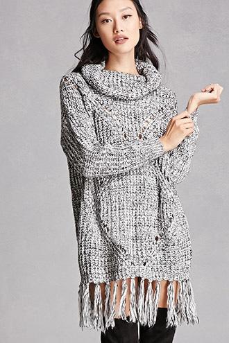 Forever21 Selfie Leslie Tasseled Tunic