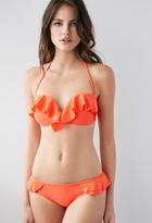 Forever21 Ruffled Low-rise Cheeky Bottoms