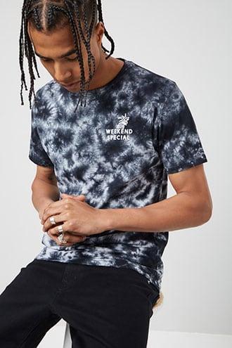 Forever21 Zak Brand Tie-dye Tee