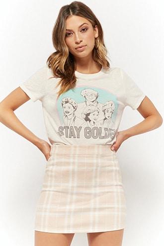 Forever21 Stay Golden Graphic High-low Tee