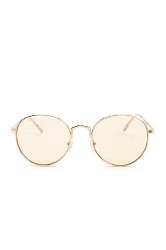 Forever21 Round Colored Lens Sunglasses