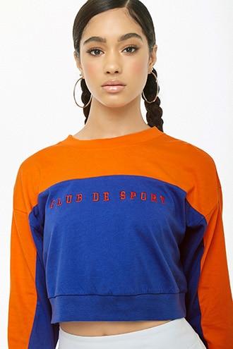 Forever21 Club De Sport Colorblock Tee