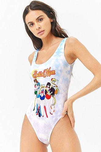 Forever21 Sailor Moon Graphic One-piece Swimsuit