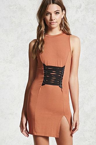 Forever21 Corset Detail Dress