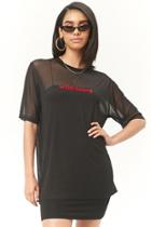Forever21 Wild Honey Mesh Tunic