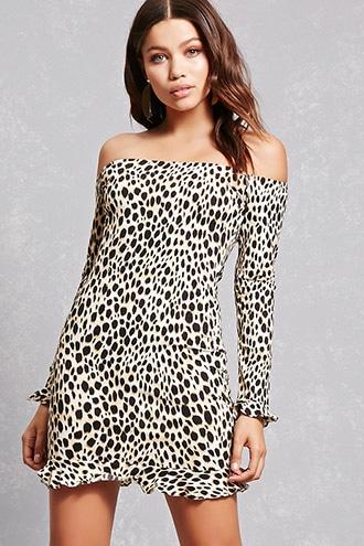 Forever21 Motel Cheetah Bodycon Dress