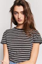 Forever21 Marled Stripe Tee