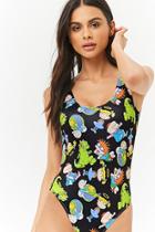 Forever21 Rugrats Graphic One-piece Swimsuit
