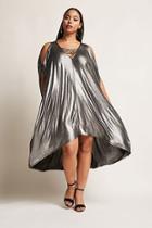 Forever21 Plus Size Metallic Cocoon Dress