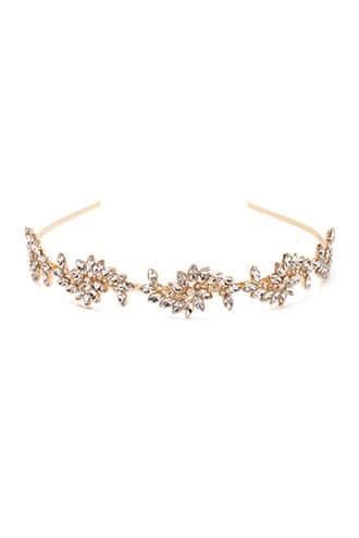 Forever21 Faux Gemstone Cluster Headband