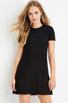 Forever21 Textured Geo-patterned Dress