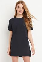 Forever21 Women's  Dark Navy Two-pocket Shift Dress