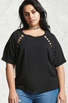 Forever21 Plus Size O-ring Box Tee