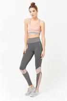 Forever21 Active Dotted-trim 7/8 Leggings