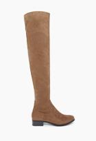 Forever21 Women's  Over-the-knee Faux Suede Boots (olive)