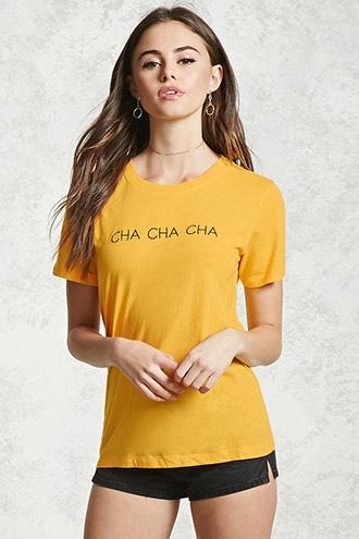Forever21 Cha Cha Cha Graphic Tee