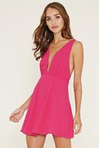 Forever21 Plunging Mini Dress