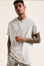 Forever21 Kayden K Hooded Asymmetrical Tee