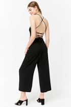 Forever21 Strappy Wide-leg Jumpsuit