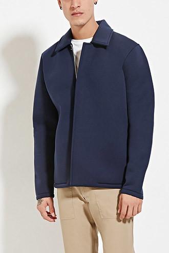 Forever21 Women's  Boxy Collared Jacket