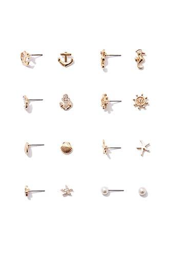 Forever21 Nautical Stud Earrings Set