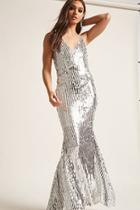Forever21 Sequined Mermaid Maxi Dress