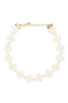 Forever21 Crochet Flower Choker